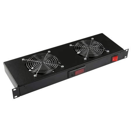 "Lanview 2 FANS DIGITAL THERMOSTAT RAF300BL - High-Precision Climate Control for Optimal Performance"